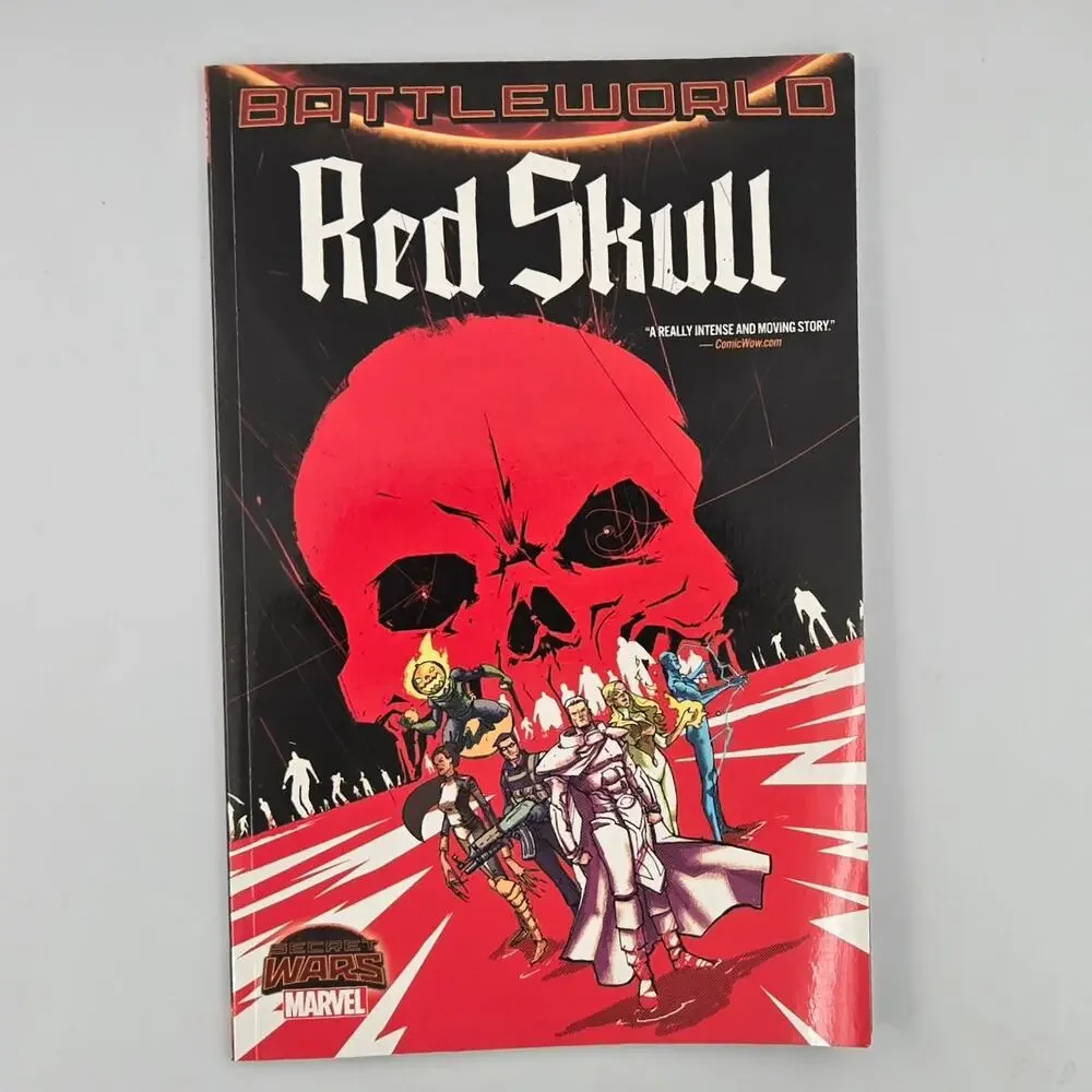 Secret Wars Battleworld Red Skull Trade Paperback Graphic Novel Marvel Comics